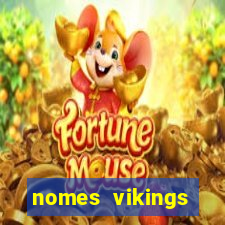 nomes vikings masculinos e significados